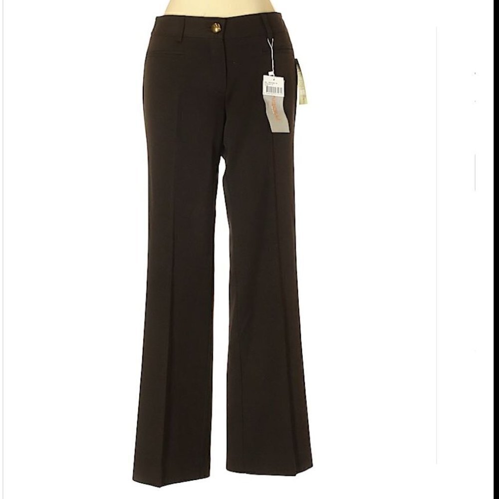 NEW Motivi Stretch Long Trouser Dress Pants Slacks Made in Italy Size 2